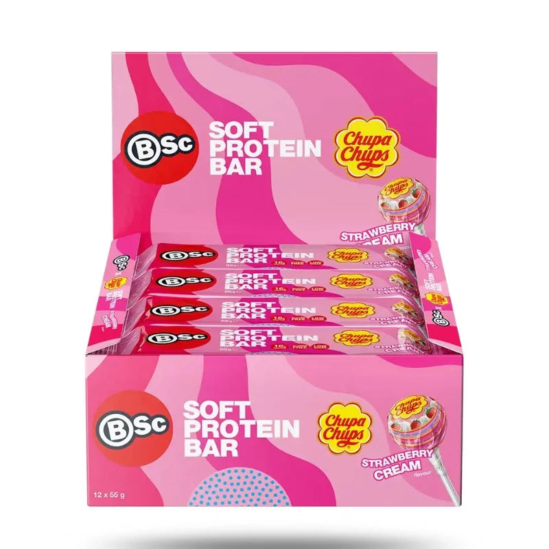 BSC Chupa Chups Soft Protein Bars (Box of 12)