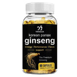 Korean Panax Ginseng + Ginkgo Biloba (60 Capsules)