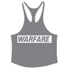 WARFARE Stringer Singlet Grey & White