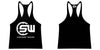 Supplement Warfare Black White Singlet
