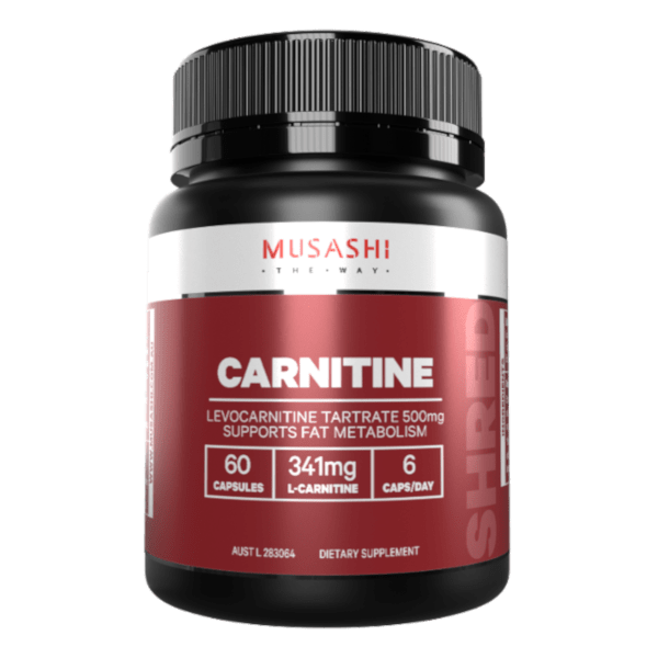 musashi l carnitine Musashi Carnitine 60 Caps Supplement Warfare