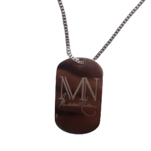 Mutated Nation Silver Military Tag