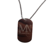 Mutated Nation Silver Military Tag