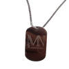 Mutated Nation Silver Military Tag