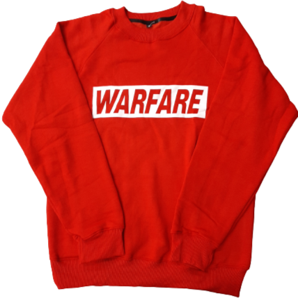 WARFARE Red Sweater