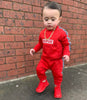 Baby WARFARE Red Tracksuit