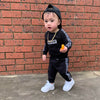Baby WARFARE Black Tracksuit