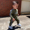 Baby WARFARE Khaki Tracksuit