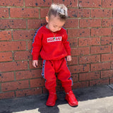 Baby WARFARE Red Tracksuit