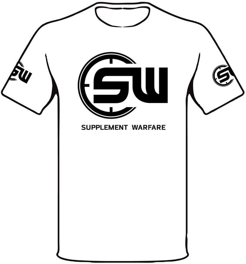 Supplement Warfare 19 Tshirt White & Black