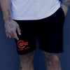 Supplement Warfare Mid Shorts Black Red