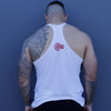 Supplement Warfare White Red Panel Singlet