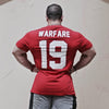 Supplement Warfare 19 Oversized Tshirt Red & White