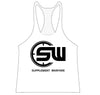Supplement Warfare White Black Singlet