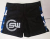 Supplement Warfare Fight Shorts Black & Blue Camo