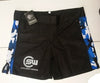 Supplement Warfare Fight Shorts Black & Blue Camo