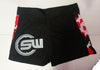 Supplement Warfare Fight Shorts Black & Red Camo