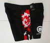 Supplement Warfare Fight Shorts Black & Red Camo