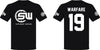 Supplement Warfare 19 Oversized Tshirt Black & White