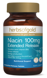 Herbs of Gold Niacin 100 mg  (60 Tablets)