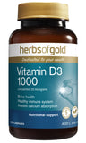 Herbs of Gold Vitamin D3 1000 (120 Capsules)