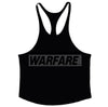 WARFARE Stringer Singlet Black Out