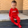 Baby WARFARE Red Tracksuit