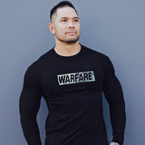 Supplement Warfare Fitted Long Sleeve Shirt Black Camo