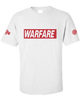 WARFARE White & Red Tshirt